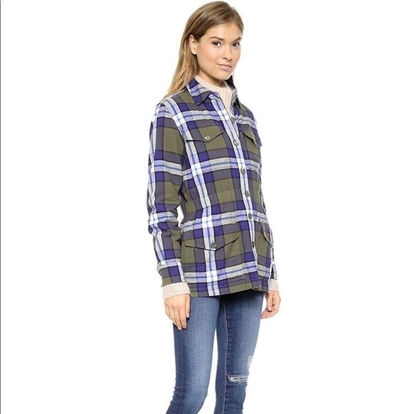 EQUIPMENT Monroe Flannel Shacket (Medium) - Picture 6 of 12
